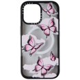 thumbnail image 2 of Casetify Impact Case for MagSafe for Apple iPhone 16 - Pink Butterfly, 2 of 3