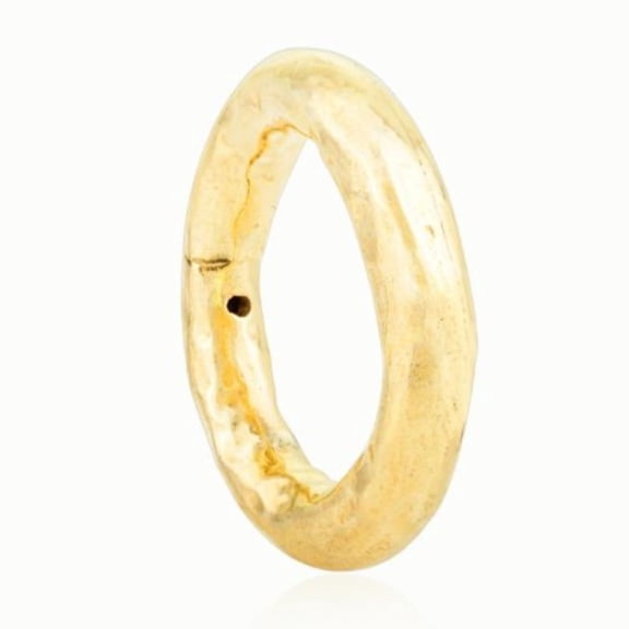 Gold-Plated 925 Sterling Silver Ring for Women, Fine Jewelry, Minimalist Modern Band