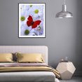 thumbnail image 5 of Cuadros Decorativos Diamante pintura 5D flor mariposa DIY taladro redondo completo mosaico (L3137) DQrwqpou Nuevos Originales, 5 of 5