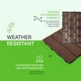 thumbnail image 3 of UltraShield Naturale 1 ft. x 1 ft. Quick Deck Outdoor Composite Deck Tile in California Redwood (10 sq. ft. per Box), 3 of 4