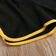 thumbnail image 4 of CNKOO Men‘s Ranger Panty Running Short Fitted Shorts Bodybuilding Quick Dry Gym Running Tight Lifting Shorts Black Yellow XXL, 4 of 6