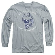 Jurassic Park My Vision Long Sleeve T-Shirt Adult 18/1 Athletic Heather