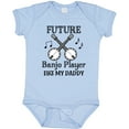 thumbnail image 3 of Inktastic Future Banjo Player Like Daddy Boys or Girls Baby Bodysuit, 3 of 5