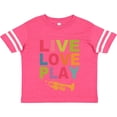 thumbnail image 3 of Inktastic Live Love Play the Trumpet Boys or Girls Toddler T-Shirt, 3 of 5