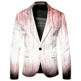 thumbnail image 4 of Men's Suits Male Halloween Long Sleeve Coat and Pants Two Piece Printed Button Pocket Suit for Holiday Party Events, 4 of 6