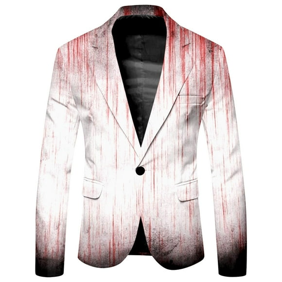 toraway Men Suit Set Slim Fit Autumn Male Print Theme Casual Crewneck Graphic Plus Size Shirt Printed Solid Color Prom Party Suit L