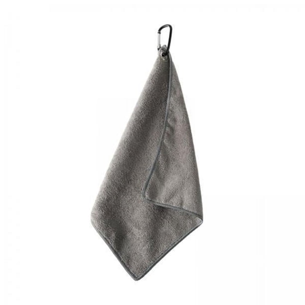 5xGolf Towel Golf Gear Accesorios De Golf Para Deportes Al Aire Libre Golfista Golf Principiante Gris