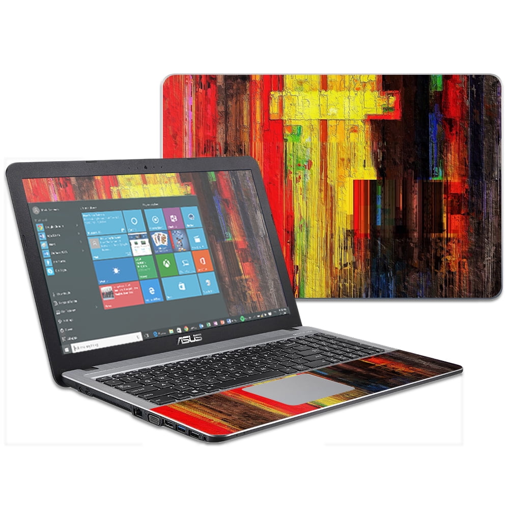 Wood Skin For Asus VivoBook X540SA X540LA 15.6" Protective, Durable