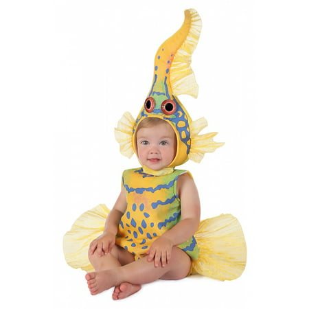Anne Geddes Yellow Goby Fish Baby Infant Costume - Baby 12-18