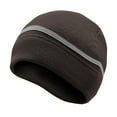 thumbnail image 4 of Gorro de lana reflectante, gorro de invierno, gorro térmico de seguridad de neón, gorro de para Snowboard, esquí, baloncesto, hombres y , negro, 4 of 8