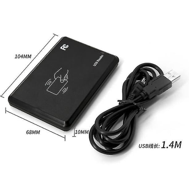 NFC Rfid 13,56 mhz Usb inteligente de largo alcance etiquetas electrónicas inalámbrico multifrecuencia lector y escritor de tarjetas Nfc