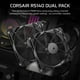 thumbnail image 2 of Ventilador Corsair RS140, 140 mm, PWM, con cadena tipo margarita, bajo nivel de ruido, negro, 2 of 6