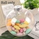 thumbnail image 3 of Bola de plastico Irfora Adornos navideños Bola transparente de 6 cm / 2,36 pulgadas Bola de decoración transparente de plástico DIY Adornos rellenables para festivales de banquete de boda Irfora Bola de plastico, 3 of 7
