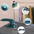thumbnail image 3 of Zshan 1 piece（Green）Portable Handheld Iron,Mini Handheld Steamer Iron for Clothes,Wrinkle Remover Mini Ironing Machine Support Dry and Wet Ironing for Home and Travel, 3 of 5