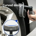 thumbnail image 6 of Tgbvmt Car Tire Brush with Large Curved Head Design for Strong Stain Removal Comfortable Grip Ideal Tire Cleaning Multi-Use Vehicle Maintenance Kitchens Bathrooms Easy Store with Suspension Design, 6 of 9