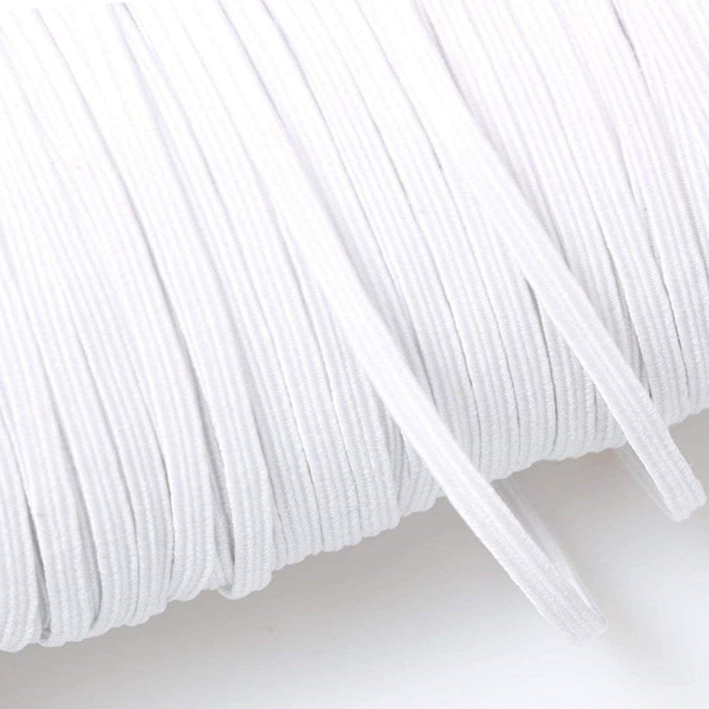 5mm Width Elastic Bands for Sewing Braided Elastic Cord Elastic String Rope New