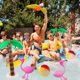 thumbnail image 4 of Inflatable Palm Tree Flamingo Banana Beach Ball Parrot Beach Pool Toys for Tropical Hawaiian Luau Party Summer Pool Beach Party Decorations, 4 of 5