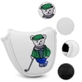 thumbnail image 1 of Cubierta de putter de mazo de golf Sharpla Blanco, 1 of 8