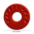 thumbnail image 4 of 10 Uds. Cerraduras Correa Guitarra Bloques Antideslizantes Silicona para Entusiastas La () Rojo, 4 of 5