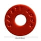 thumbnail image 4 of 10 Uds. Cerraduras Correa Guitarra Bloques Antideslizantes Silicona para Entusiastas La () Rojo, 4 of 5