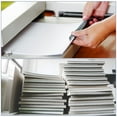 thumbnail image 6 of Uxcell 12mm(1/2") Plastic Spiral Binding Coils, 30 Pcs Binding Spirals 85 Sheet Capacity Binding Spirals for Binding Paper Sheets, Black, 6 of 6