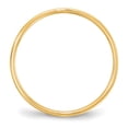 thumbnail image 2 of 14K Yellow Gold 5mm Light Weight Flat Band Ring Size 5.5, 2 of 7