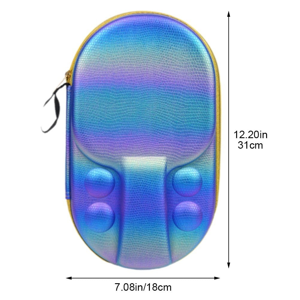 Table Tennis Racket Case with Balls Pouch Ping Pong Paddle Bag Table Tennis Bat Cover for Table Tennis Sports Accessories