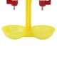 thumbnail image 5 of Bebedero con tetina doble para pollo, bebederos colgantes automáticos para aves de corral, tubo de 3/4 pulgadas, 5 of 12