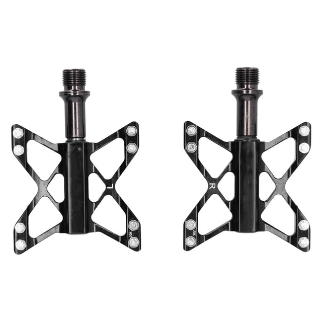 1 par de pedales planos para bicicleta de montaña GUB GC009, plataforma ligera para bicicleta de carretera