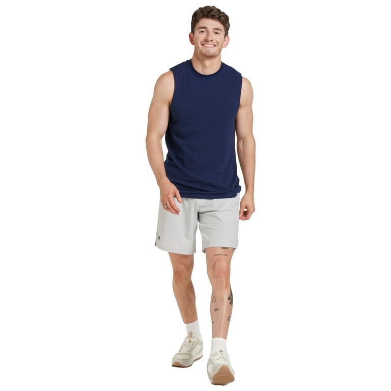 【XL】HDEX Strong Dexter Rugby Sleeveless Russell Athletic Men's Dri-Power Cotton Performance Muscle