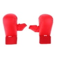 thumbnail image 2 of Cuero de La PU de Karate de Entrenamiento Guantes MMA Taekwondo Marciales S Soledad Guantes de boxeo de medio dedo, 2 of 10