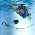 thumbnail image 6 of Ropes for Scuba Diving High Elasticity Free Diving Rope with SBR Soft Rubber Wristband Anti-lost Safety Diving Line for Deep Sea Training 1m, 6 of 9