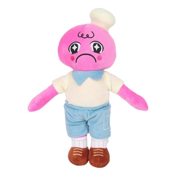QITOWM Adorable Peak Soft Plush Doll with Unique Expression Cozy Stuffed Toy for Kids and Collectors Perfect Gift for All Ages