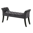 thumbnail image 1 of Imperial Tufté Banc Avec Accoudoir (Gray), 1 of 3