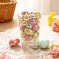 thumbnail image 4 of DecorbyHannah Easter Eggs Tree Decorations, Colorful Pastel Ornaments for Basket, Electroplating Shatterproof Plastic Decor for Vase Fillers Spring Home Party Outdoor Garden, 4 of 4