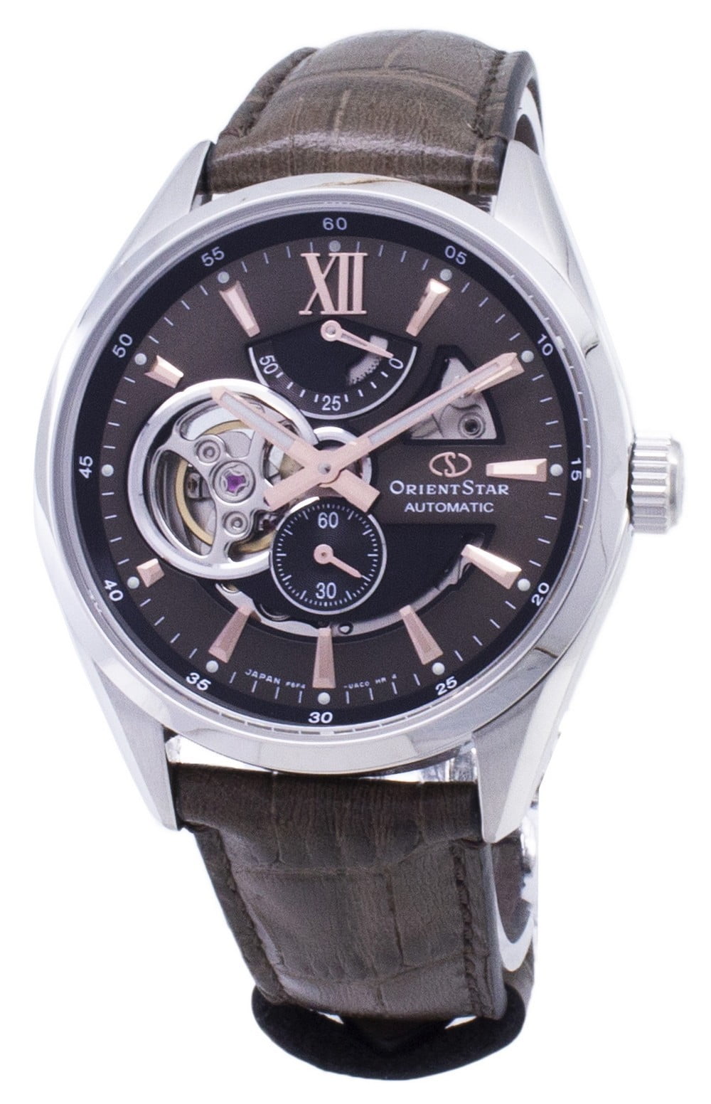 Orient - Orient Star Automatic RE-AV0006Y00B Power Reserve Japan Made Analog Mens Watch 