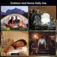 thumbnail image 3 of Camping Light 4 in 1 Camping Light with Fan and Smart Humidifier Rechargeable Camping Light and Lantern for Outdoor Camping Hiking Emergency Daily Use, 3 of 4