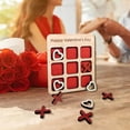 thumbnail image 3 of Día de San Valentín Amor Juego de Mesa de Madera Estrategia de Amor Juego de Mesa Romántico Juego de Mesa de la Familia Juguete Interactivo, 3 of 5