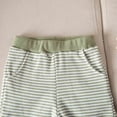 thumbnail image 4 of HCNTES Toddler Baby Summer Clothes Kid Outfits Boys Short Sleeves T-Shirt Tops + Shorts Cute Outfits Set For 2t 3t 4t 5t 6t 7t 8t Kid Short Set(X-Green,18-24 Months), 4 of 9