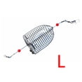 thumbnail image 2 of Sonducket Accesorios para jaulas de cebo de pesca, jaulas cónicas de acero inoxidable, soporte para camarones, herramienta para aparejos de Type3 NO3, 2 of 6