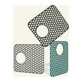thumbnail image 6 of Fdelink Silicone Sink Protectors for Kitchen Sink, Folding Heat Non Slip, Kitchen Sink Mats Grid Accessory for Bottom of Farmhouse Stainless Steel Porcelain Sink (Black), 6 of 9