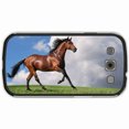 thumbnail image 1 of Samsung Galaxy S3 Case Black Back Cover Customized Design Horse, 1 of 1
