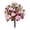 Pink, variant on Geranium Begonia Violet Floral Arrangement Realistic Outdoor Garden Patio Yard Decoration