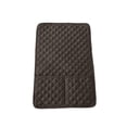 thumbnail image 4 of Sofa Armrest Cushion, Staron 2026 Solid Color Checkered Headrest Pillow with Storage Pockets, Recliner Armrest Towel Rainproof Dirt Scratch Resistant Polyester Fabric, Black, 4 of 6