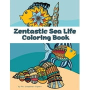 Zentastic Sea Life Coloring Book (Paperback)