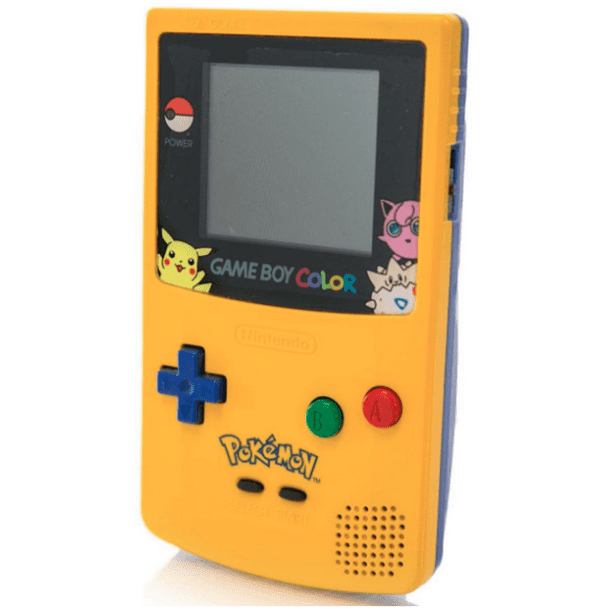 Borde Turista Patentar Nintendo Game Boy Gameboy Color Pikachu Edition - New shell - Walmart.com