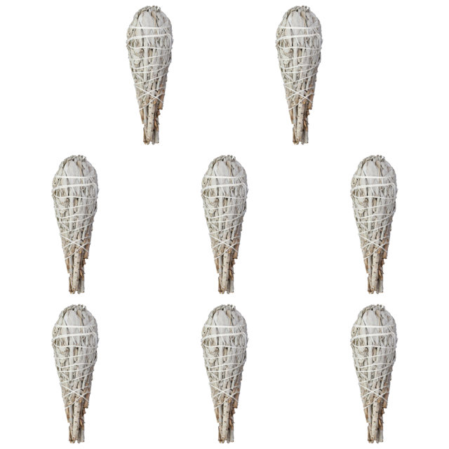 White Sage Bundles Smudge Incienso Sticks Indoor Home Smoking Purification