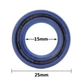 thumbnail image 4 of OULII 10Pcs Intermediate Shaft Seal for Chain Saw Blue Plastic Maintenance, 4 of 4
