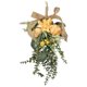 thumbnail image 3 of Guirnalda de flores artificiales para uso interior y exterior, decorativa con forma de lágrima. Naranja, 3 of 9