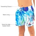 thumbnail image 2 of Printed, Solid & Fluorescent Colored Quick Dry Swim Shorts for Boys and Girls, Swim Trunks, Bathing Suits, Swimwear, Swim Shorts for Kids – Sail Blue, 11-12T, 2 of 11